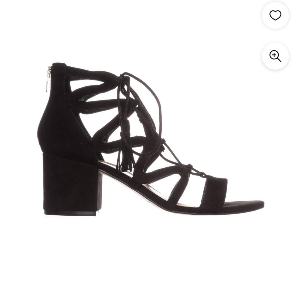 Marc Fisher Black Strappy Sandals